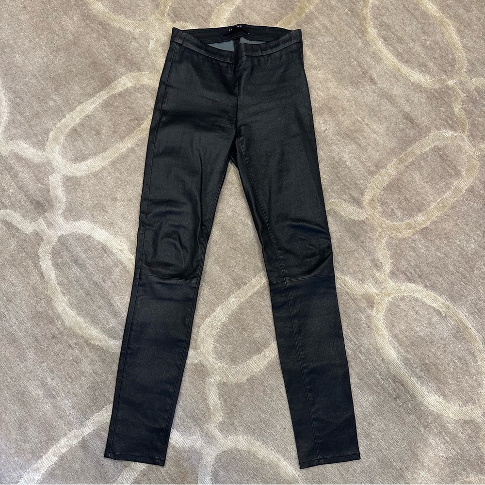 J Brand Leather Leggings